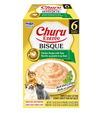 Inaba Churu Entree Bisque Chicken with Tuna Recipe 6x50g Wet Cat Food