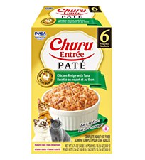 Inaba Churu Entree Pate Chicken with Tuna Recipe 6x50g Wet Cat Food