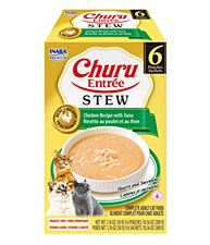 Inaba Churu Entree Stew Chicken with Tuna Recipe 6x50g Wet Cat Food