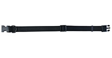 Montys Dog Collar Adjustable 25mm X 40-65cm Black