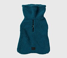 FuzzYard Dog Coat Cosy Snood Blue Lagoon Size 7