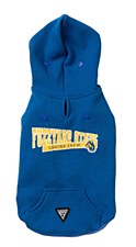 FuzzYard Dog Coat State Hoodie Blue Size 4