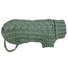 Huskimo Dog Jumper French Knit Eucalyptus 27cm