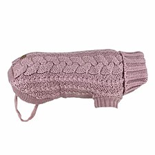 Huskimo Dog Jumper French Knit Pink 46cm
