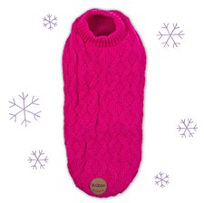 Kazoo Dog Coat Raspberry Pink 46cm