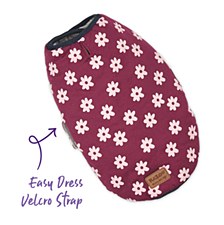 Kazoo Dog Coat Snuggie Flower 46cm