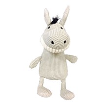 K9 Homes Grinners Grey Plush Dog Toy