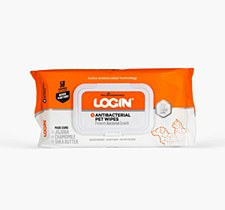 EzyDog Login Antibacterial Pet Wipes (50 Pack)
