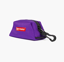 EzyDog Essential Poop Bag Holder Purple