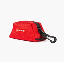EzyDog Essential Poop Bag Holder Red