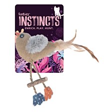 Furkidz Burlap Mallard Duck Cat Toy