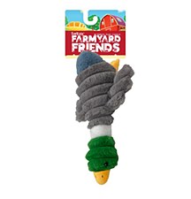 Furkidz Farmyard Friends Duck 40cm Plush Dog Toy