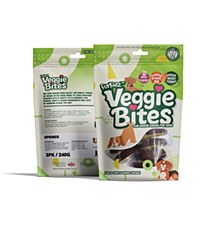Furkidz Veggie Bites Springs Dog Treats (3 Pack)