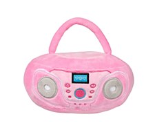 FuzzYard Portable CD Player Plush Dog Toy