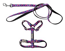 FuzzYard Wild One Bubblegum Cat Walking Set