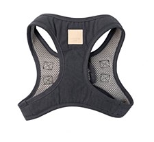 FuzzYard Life Soft Cotton Slate Grey Small Dog Harness