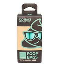 FuzzYard Compostable Poop Bags (8 Rolls)