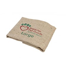 Superior Pet Goods Hessian Velcro Replacement Cover Large