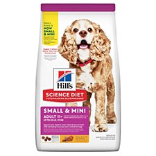 Hill's Science Diet Canine Adult 11+ Small & Mini Chicken & Brown Rice 2kg Dry Dog Food