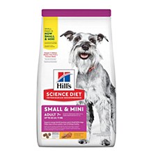 Hill's Science Diet Canine Adult 7+ Small & Mini Chicken & Brown Rice 1.5kg Dry Dog Food