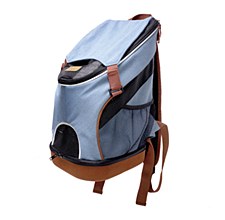 Ibiyaya Shoulder Pet Carrier Collapsible Grey