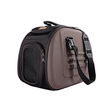 Ibiyaya Pet Carrier Classic EVA Collapsible Chocolate