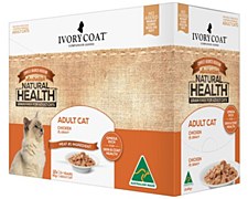 Ivory Coat Adult Chicken in Gravy 12x85g Wet Cat Food