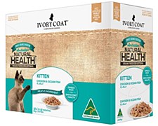 Ivory Coat Kitten Chicken in Gravy 12x85g Wet Cat Food