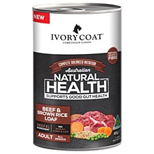 Ivory Coat Adult Beef & Brown Rice Loaf 12x400g Wet Dog Food