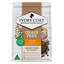 Ivory Coat Adult Grain Free Chicken 13kg Dry Dog Food