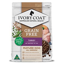 Ivory Coat Mature Grain Free Turkey 13kg Dry Dog Food