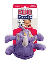 KONG Cozie Rosie the Rhino Plush Dog Toy Medium
