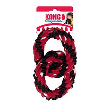 KONG Signature Rope Dual Ring Dog Toy