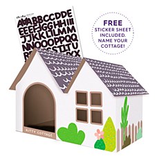 Kazoo Cat Cottage Cardboard House Cat Toy