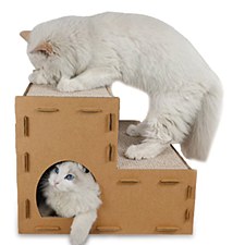 Kazoo Two Storey Kitty Villa Cat Toy