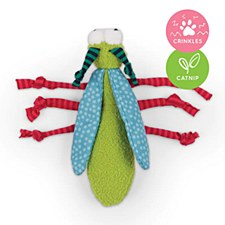 Kazoo Crinkle Bug Cat Toy