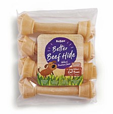 Kazoo Natural Knot Bones 21cm Dog Treats (4 Pack)