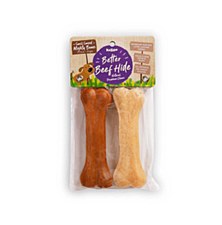 Kazoo Natural Smoked Mighty Bones 15cm Dog Treats (2 Pack)
