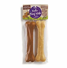 Kazoo Natural Smoked Mighty Bones 20cm Dog Treats (2 Pack)