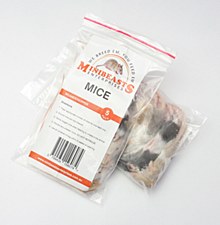 Minibeasts Mice Weaner/Hopper Frozen Reptile Food (5 Pack)
