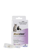 Moxiclear For Kittens and Small Cats up to 4kg (6 Pack)