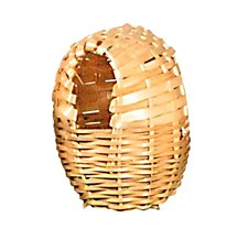 Cheeky Bird Beehive Cane Small Finch Nest