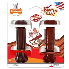 Nylabone Power Basted Chew Dog Toy (2 Pack)