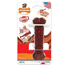 Nylabone Power Basted Wolf Chew Dog Toy