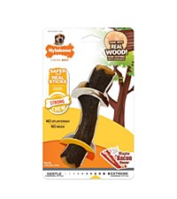 Nylabone Strong Chew Stick Maple Bacon Flavour Wolf Chew Dog Toy