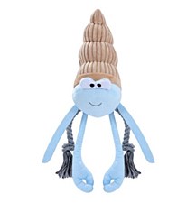Paws & Claws Under the Sea Hermit Crab Dog Toy