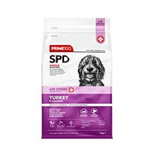 Prime100 Single Protein Diet Air Dried Turkey & Flaxseed Dry Dog Food 120g
