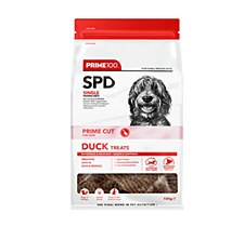 Prime100 Single Protein Diet Prime100 Cut Duck Dog Treats 100g