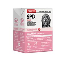 Prime Single Protein Diet Slow Cooked Salmon & Pumpkin 354g Wet Dog Food