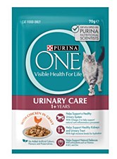 Purina One Healthy Adult with Ocean Fish In Gravy 12x 70g Wet Cat Food